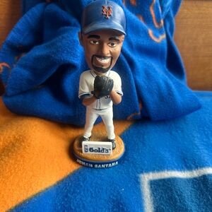 Baseball bobblehead johan Santana ny Mets with Box